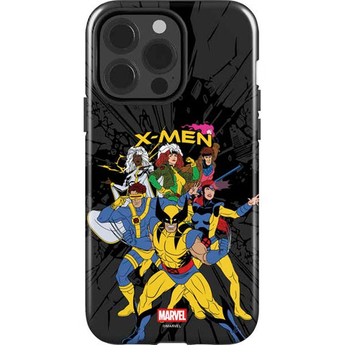 Marvel X-Men Group iPhone 15 Pro Impact Case